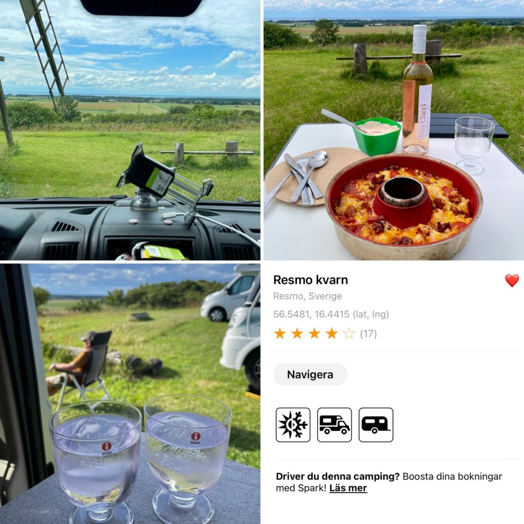 2024-07-08: växlade väder, Öland, tjusig&nbsp;parkering