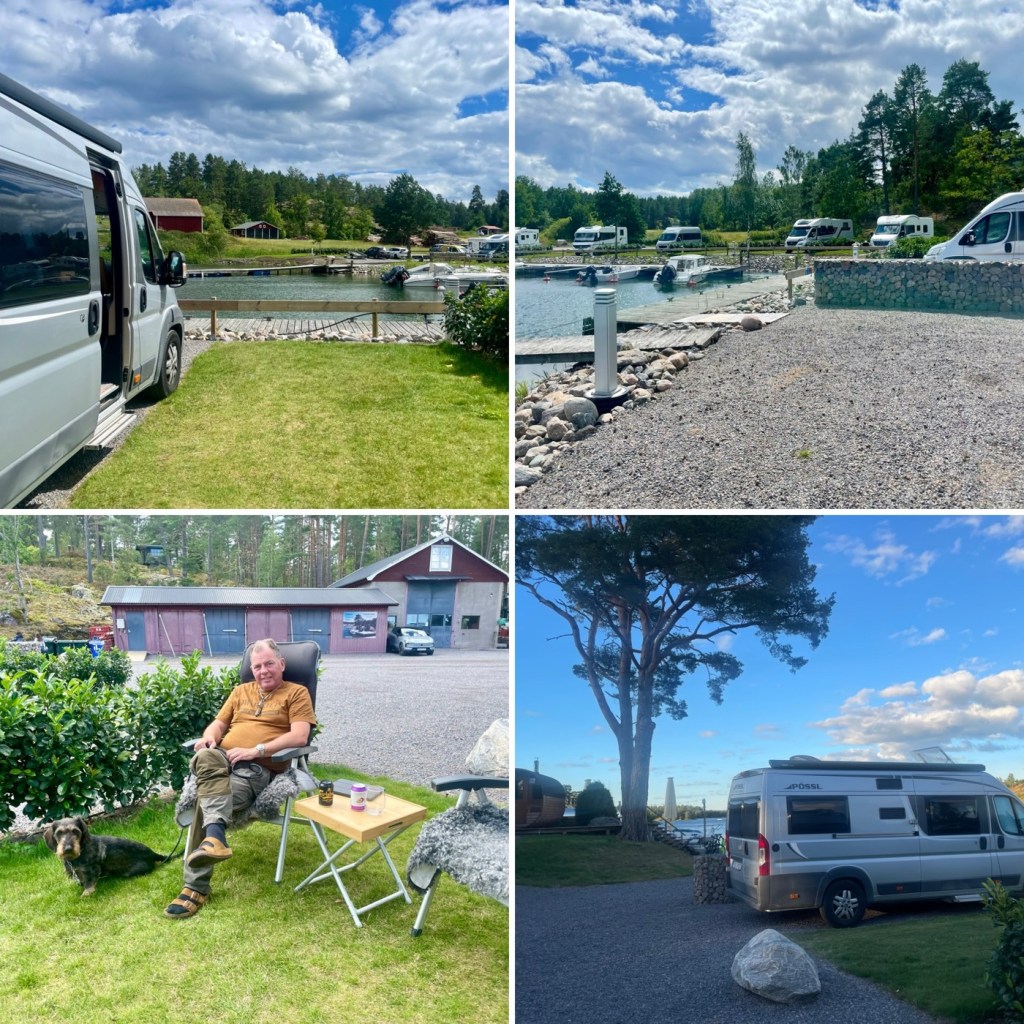 2024-07-07: åker vidare till Eriksviks hamn, en riktig&nbsp;pärla