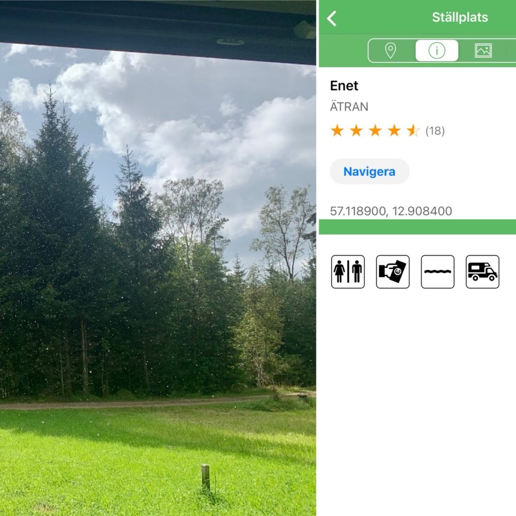2023-08-28 mot Gekås, sp, regnskur,&nbsp;svamp?