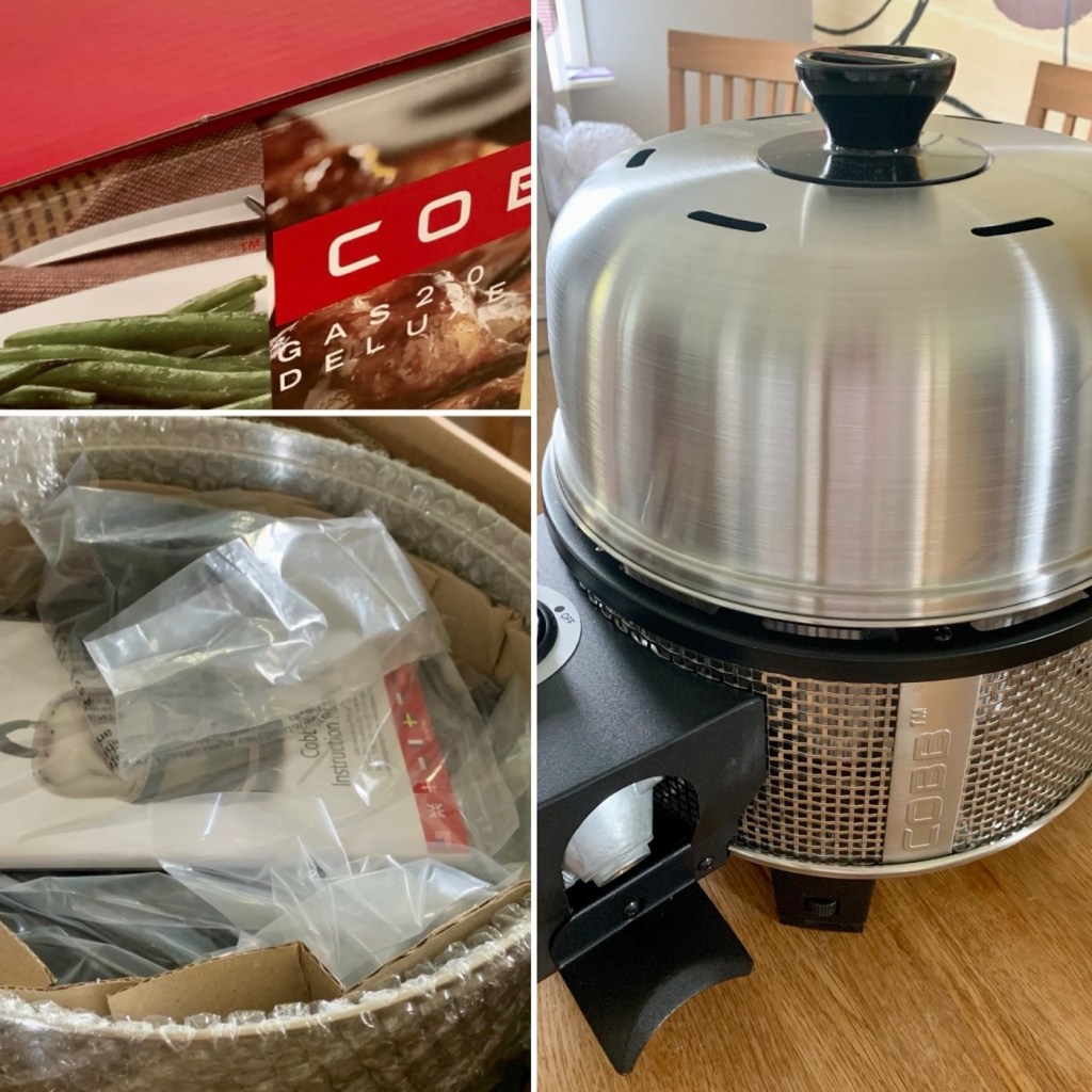 2023-07-12 unboxing, ny grill, Cobb